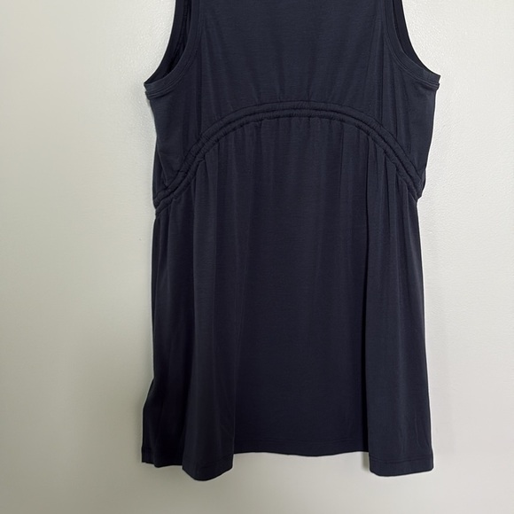 Athleta Air Out Cinch Tank Top Sleeveless Lightweight Black Size S - Picture 9 of 13